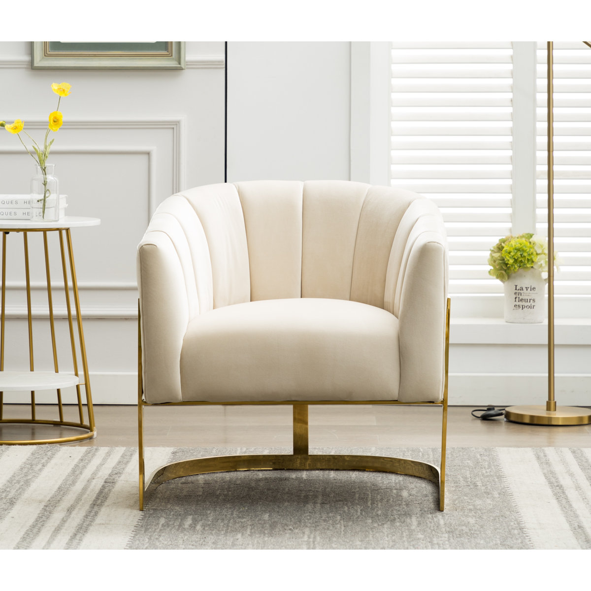 Tellico Upholstered Barrel Chair